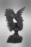 Angel Wing Sculpture Black