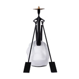 Man Sailing on boat sculpture