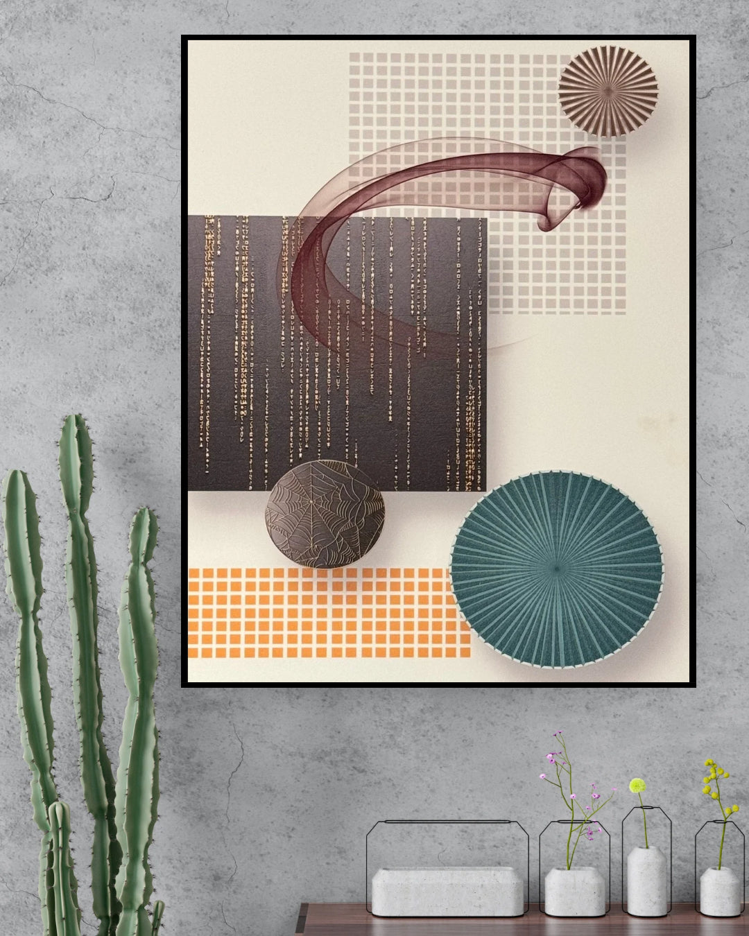 Abstract Geometry Style Wall Art