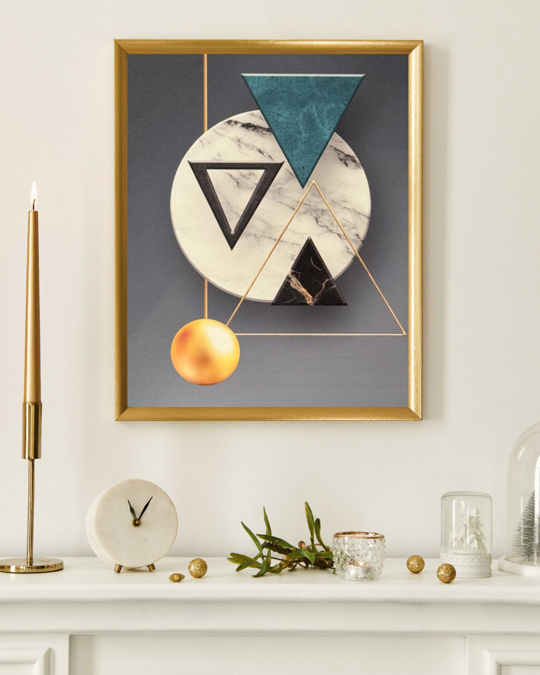 Geometric Wall Art Frame